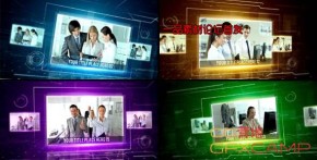 AE模板-科技感商务企业公司视频幻灯片包装片头